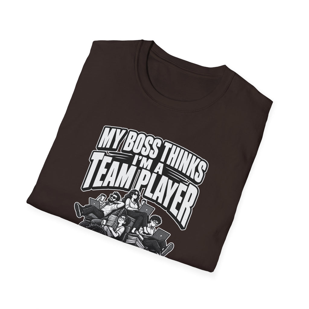 Funny Dark Humor Tshirt — Funny Office Tshirt Dark Humor Graphic Tee Unique Coworker Gift TEAM PLAYER Shirt