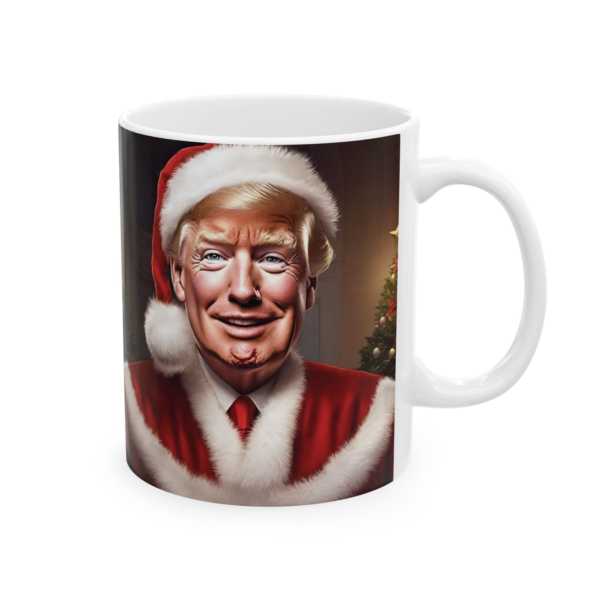 Donald Trump Mug Christmas Mug Funny Republican Christmas Gift Idea Cute 2026 US