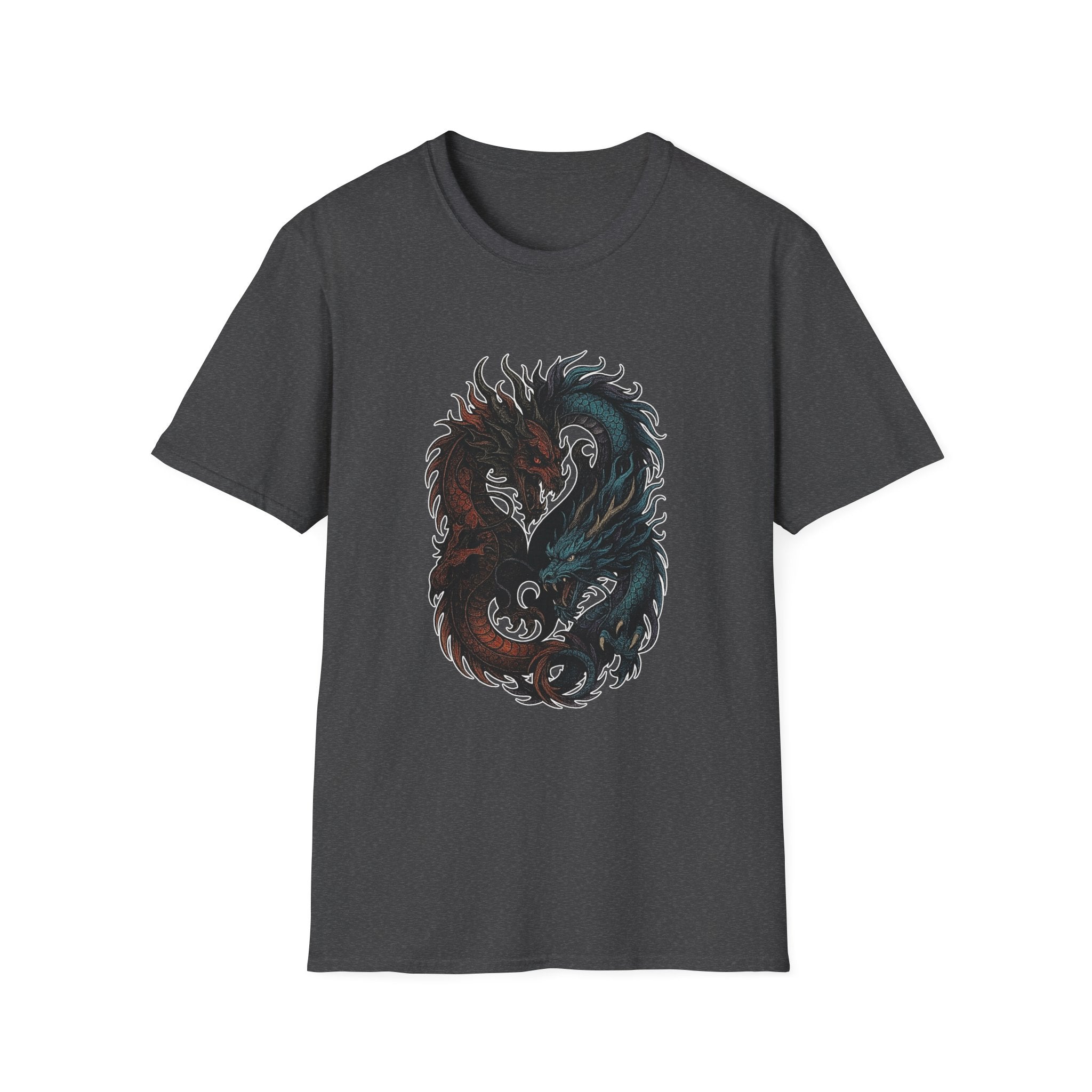 Dragon T-shirt Men Women Graphic Tee Clothing Apparel Chinese Dagon Symbol Gift