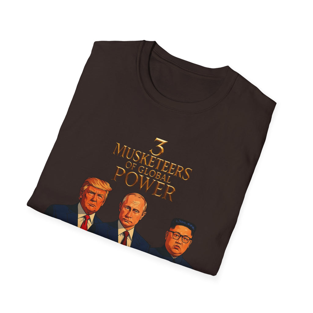 Funny Donald Trump Kim Putin T-Shirt Unique Unisex Softstyle Gift Men Woman Tee