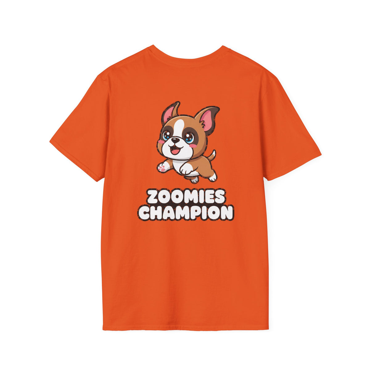 Cute Boxer Shirt Zoomies Champion Funny Dog Lover Unisex Softstyle Tee Gift
