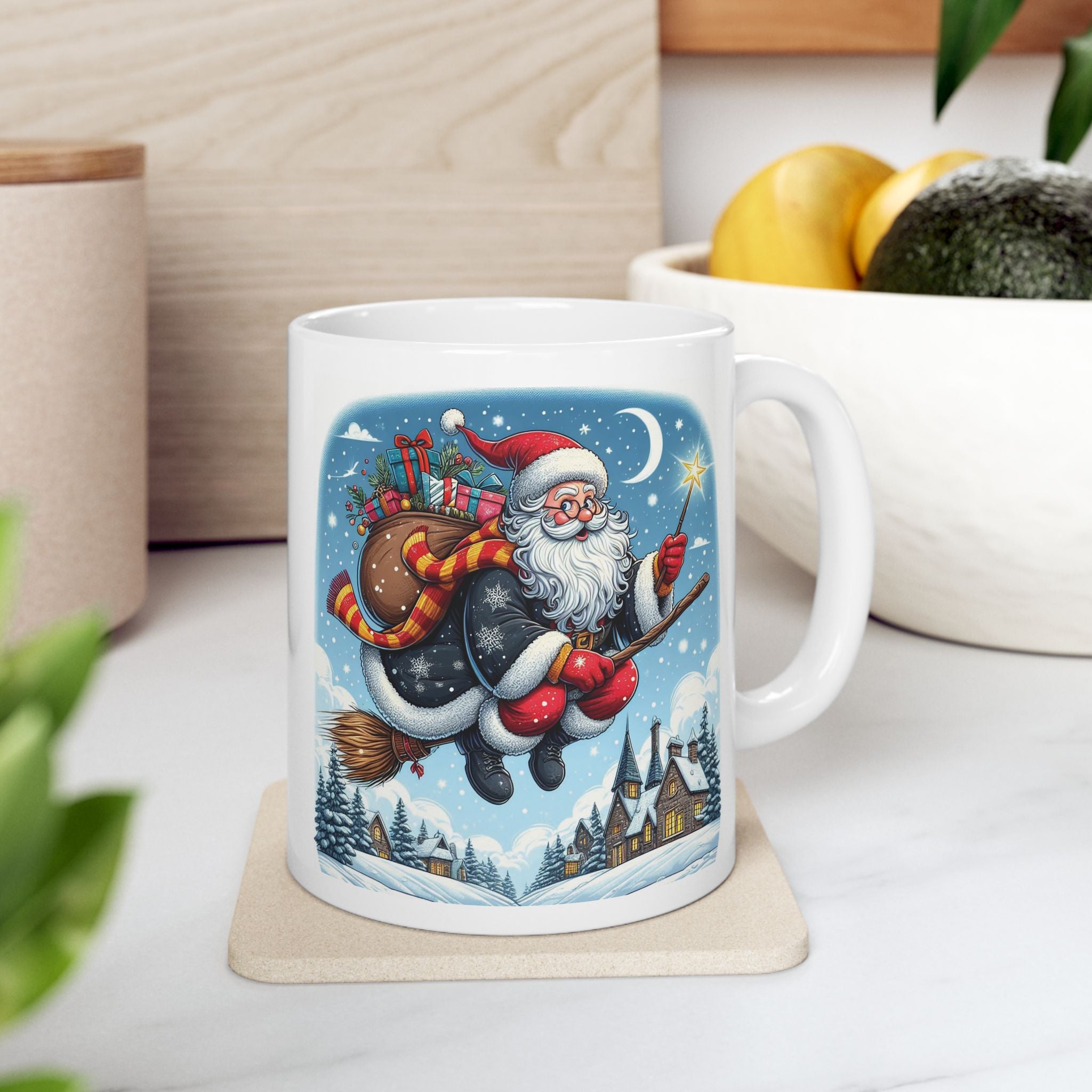 Funny Santa Claus Mug Christmas Mug Cute Ceramic Harry Potter Mug Gift Kids Cup 2027