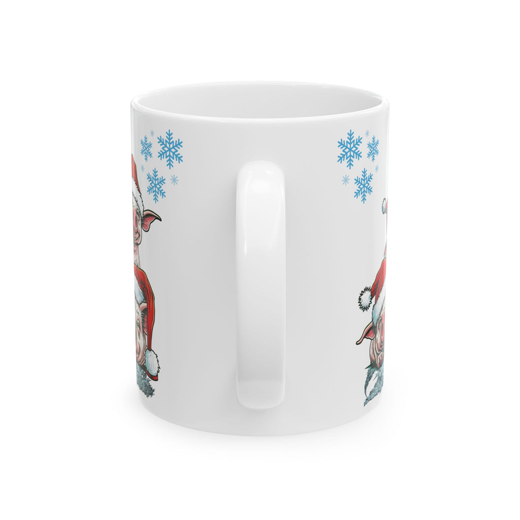 Christmas Mug Pigs Best Gift Holiday Festive Cup Coffee Christmas Gift Cute Mug