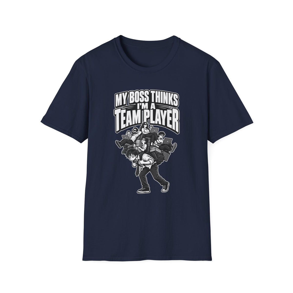 Funny Dark Humor Tshirt — Funny Office Tshirt Dark Humor Graphic Tee Unique Coworker Gift TEAM PLAYER Shirt
