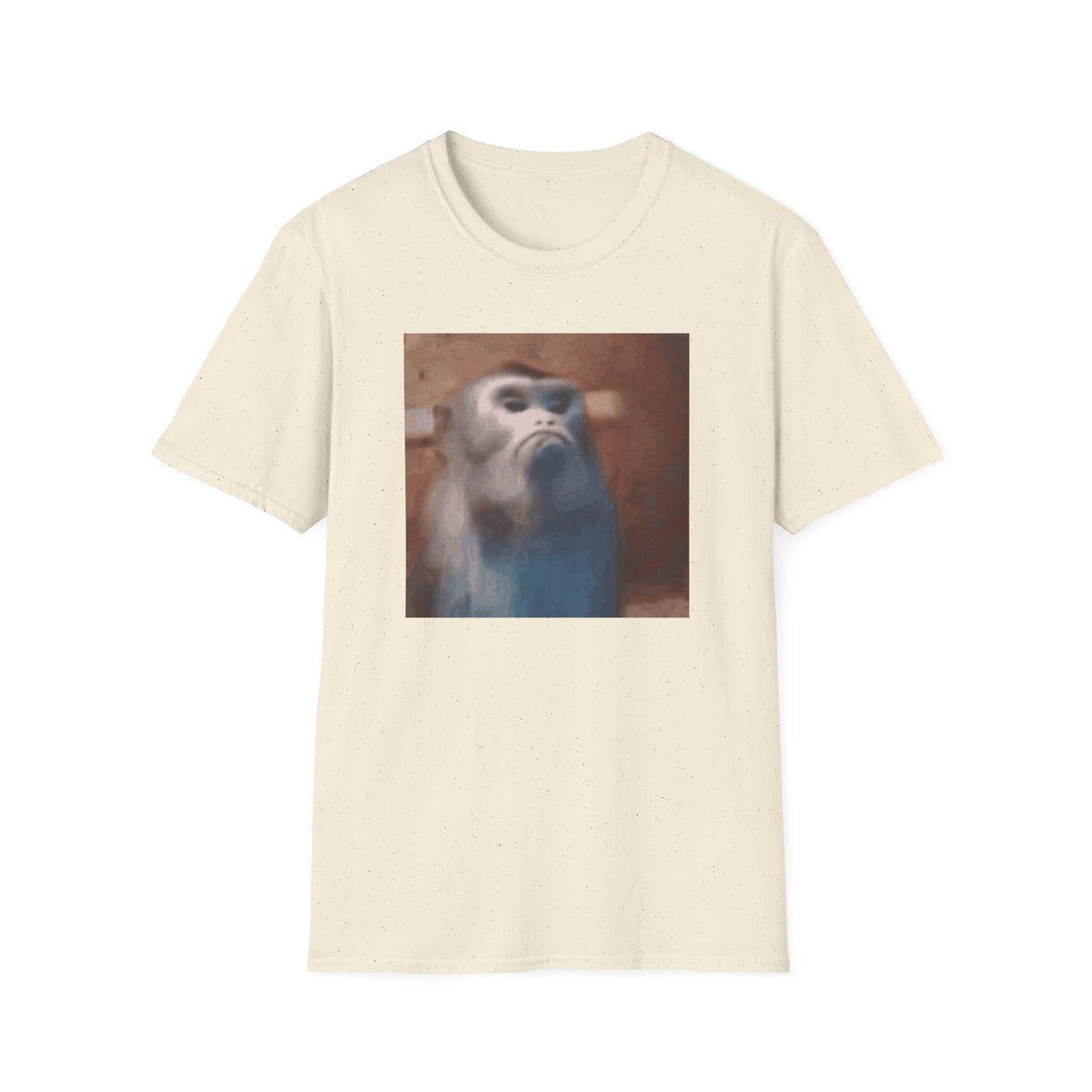 Funny Offended Monkey T-Shirt Viral Internet Meme Shirt Unisex Softstyle Gift