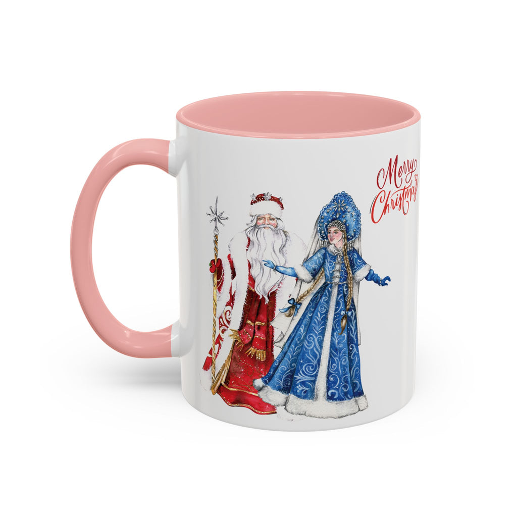Christmas Mug Funny Santa Claus Mug Snow Maiden Unique Russian Cute Coffee Cup Best Gift for New Year 11oz 2027