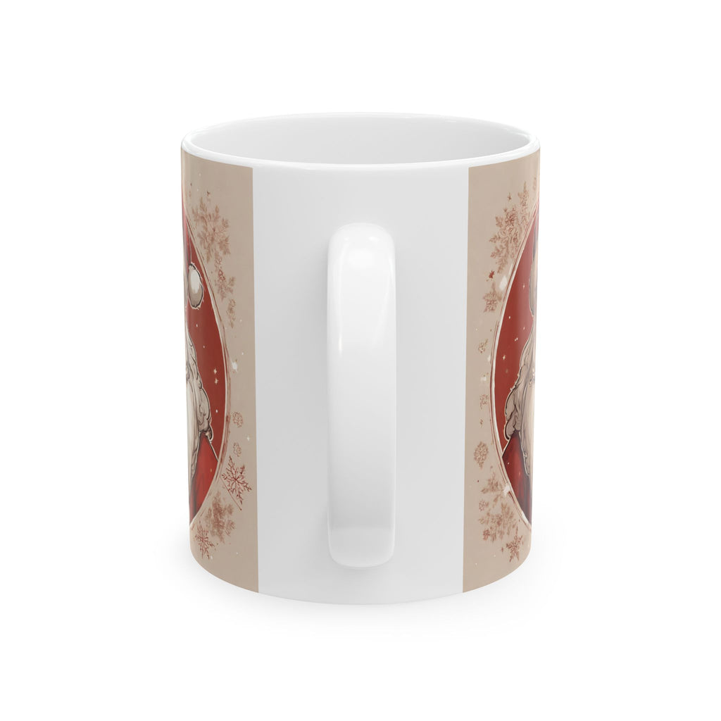 Christmas Mug Da Vinci Mug Art Paintings Mug Unique Funny Coffee Cup Santa Gift