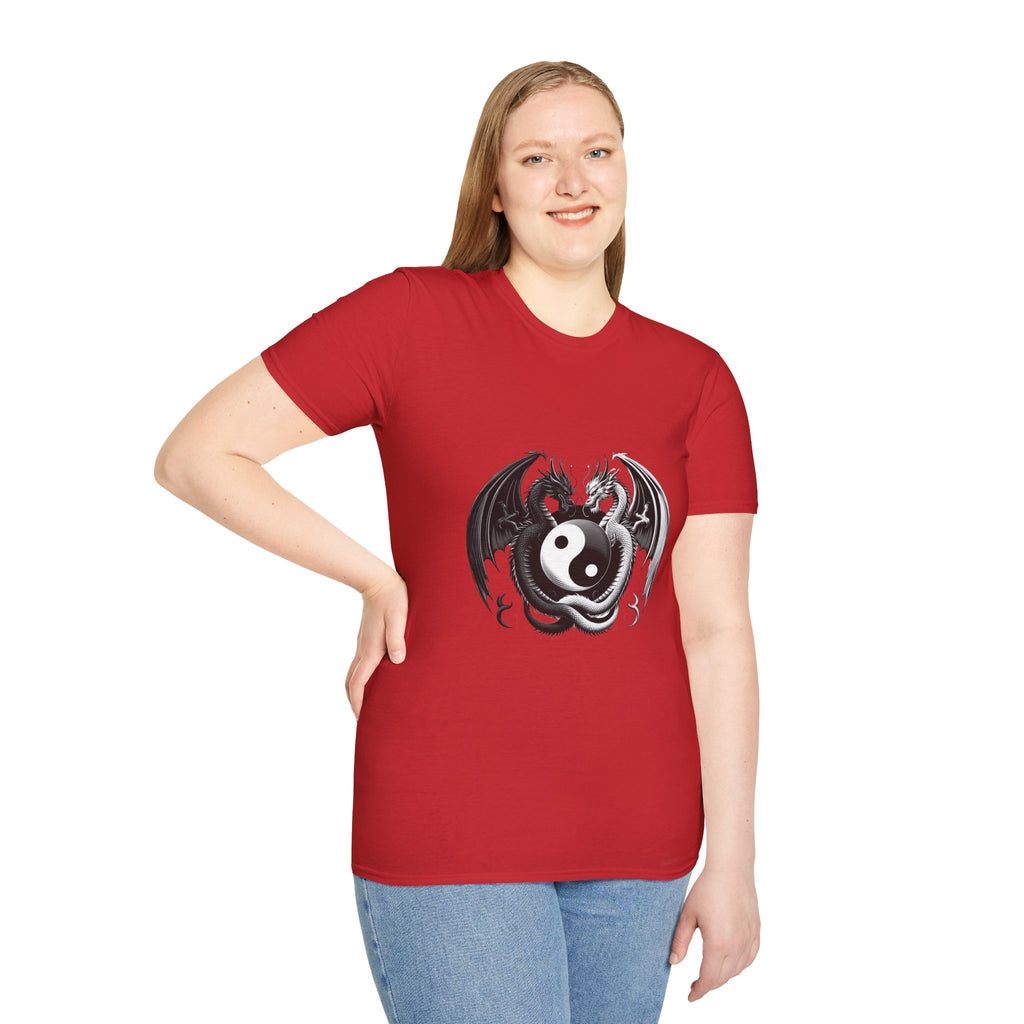 Dragon T-shirt Men Women Graphic Tee Clothing Apparel Chinese Dagon Symbol Gift