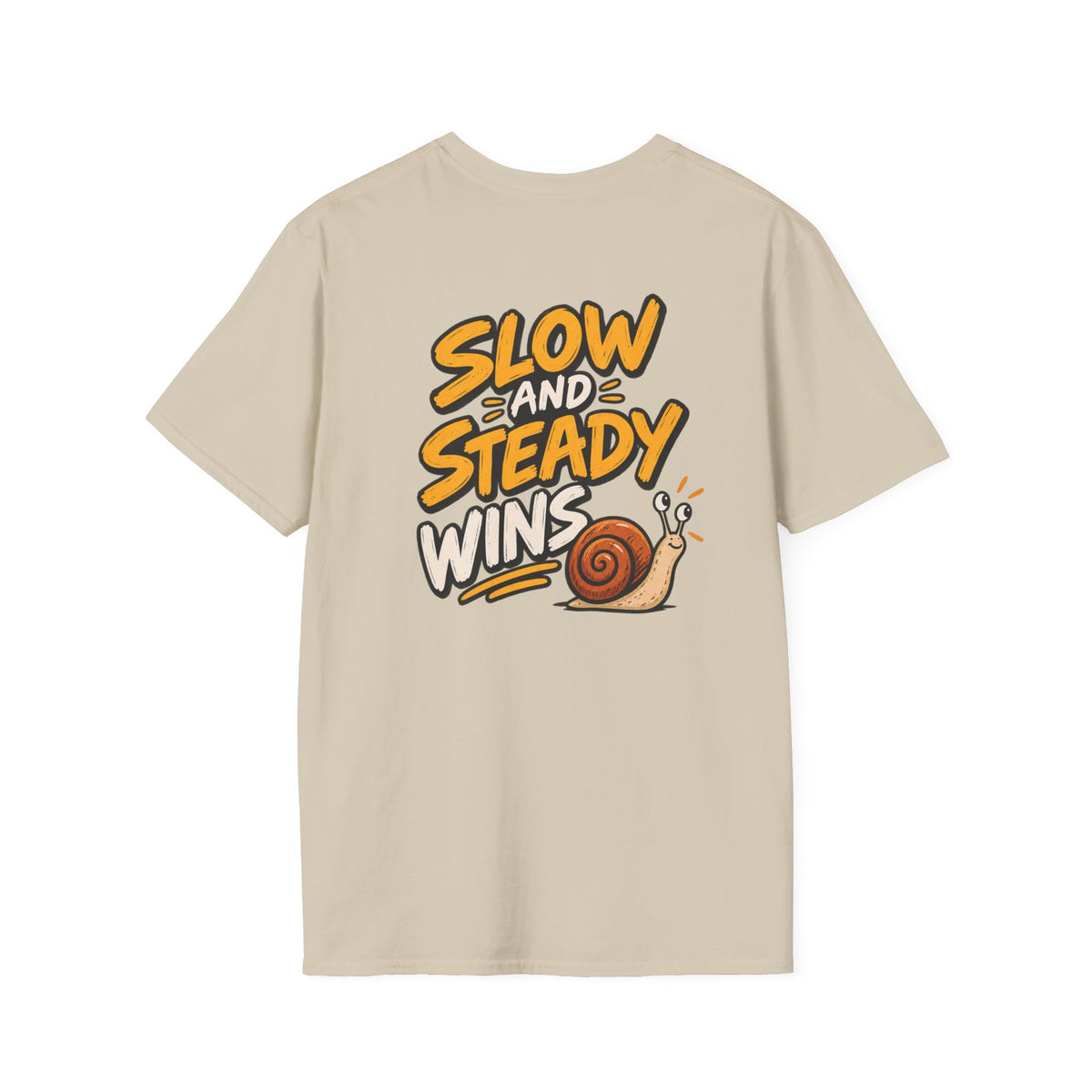 Funny Dark Humor Shirt Slow and Steady wins Funny Office Tee Unique Gift