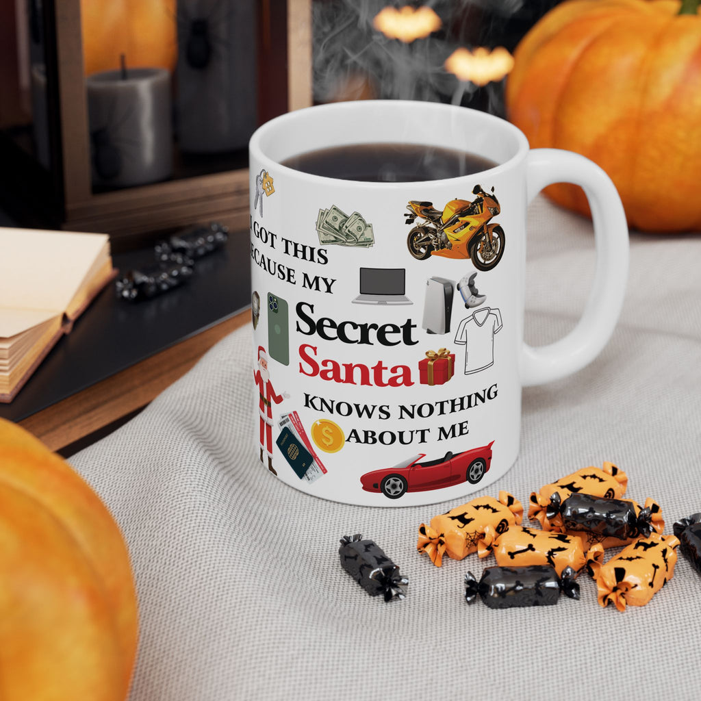 Secret Santa Gift Mug Office Christmas Mugs Funny Gift I Got This Xmas Cup Men 2027