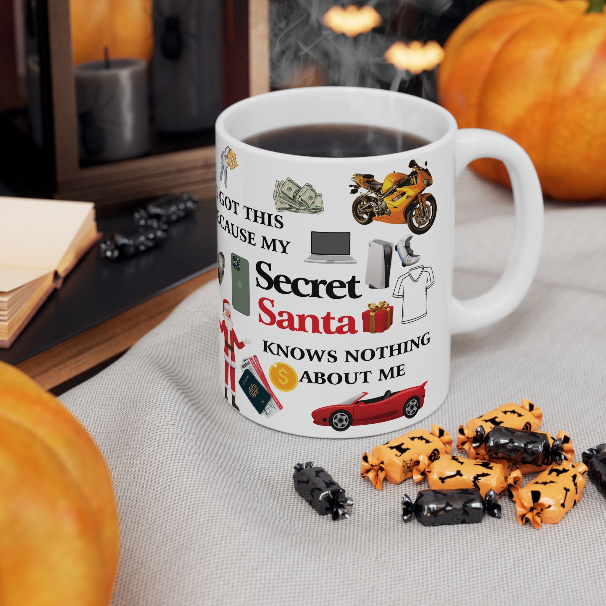 Secret Santa Gift Mug Office Christmas Mugs Funny Gift I Got This Xmas Cup Men 2027