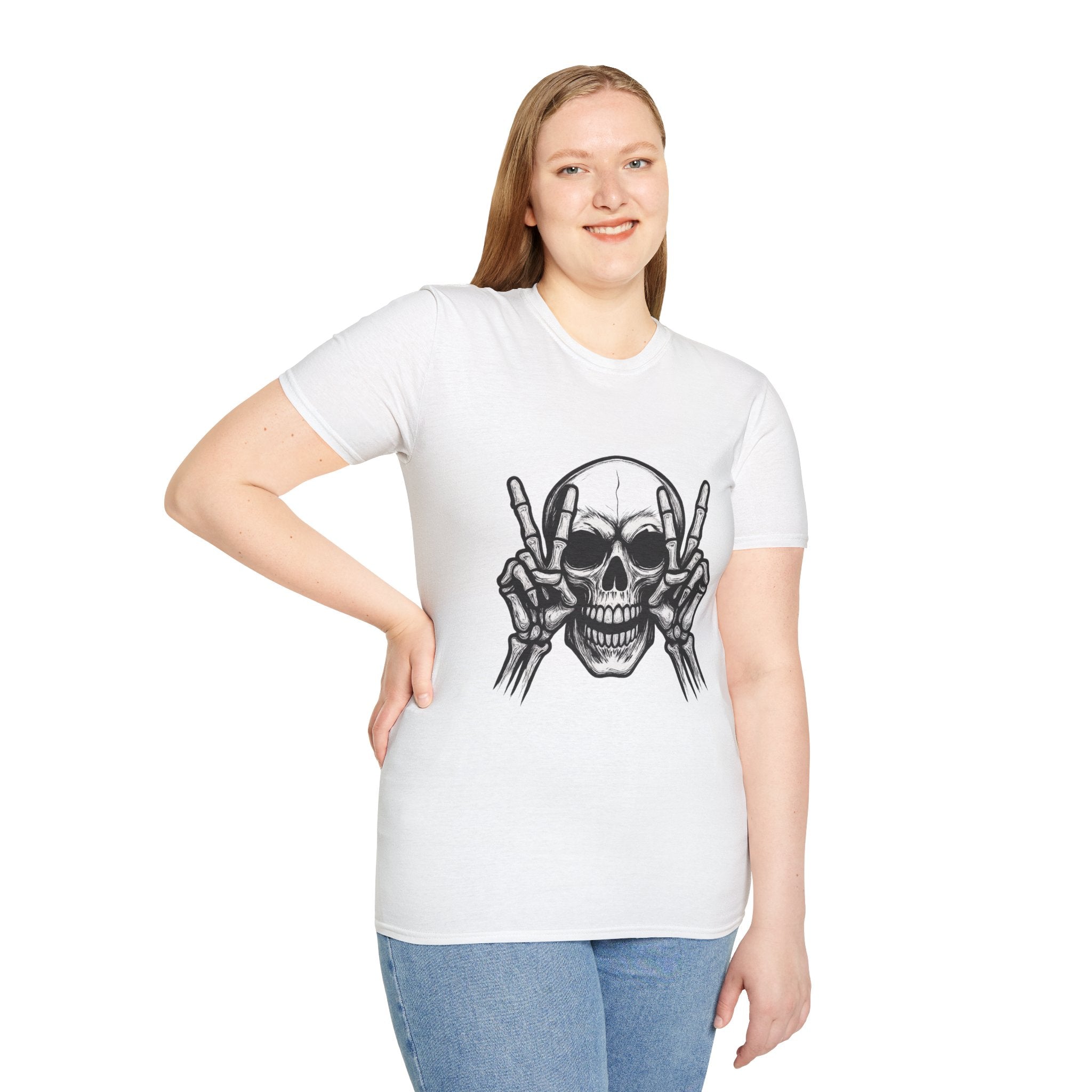 Mens Skull T-shirt Graphic Tees Skeleton Apparel Clothing Skulls Accessories Best Gift