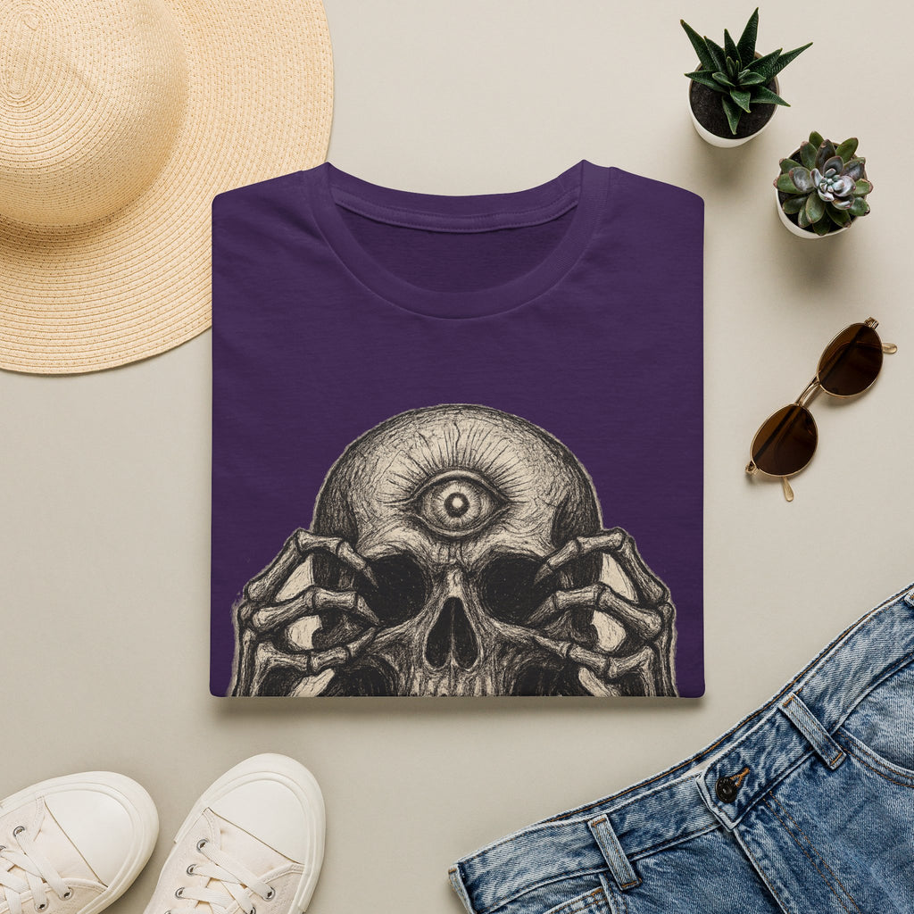 Mens Skull T-shirt Graphic Tees Skeleton Apparel Clothing Skulls Accessories Best Gift