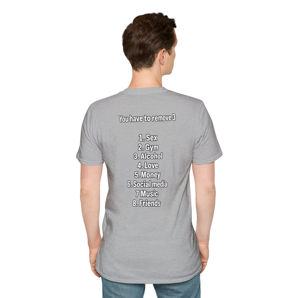 Funny Dark Humor Shirt You have to remove three Funny Office Tee Unique Gift