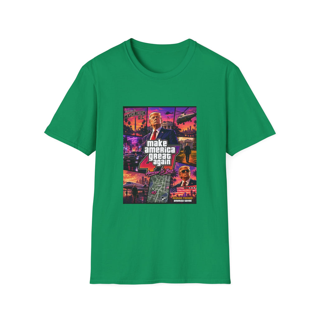 Funny Trump Make America Great Again T-Shirt Patriotic Political Trump Artwork