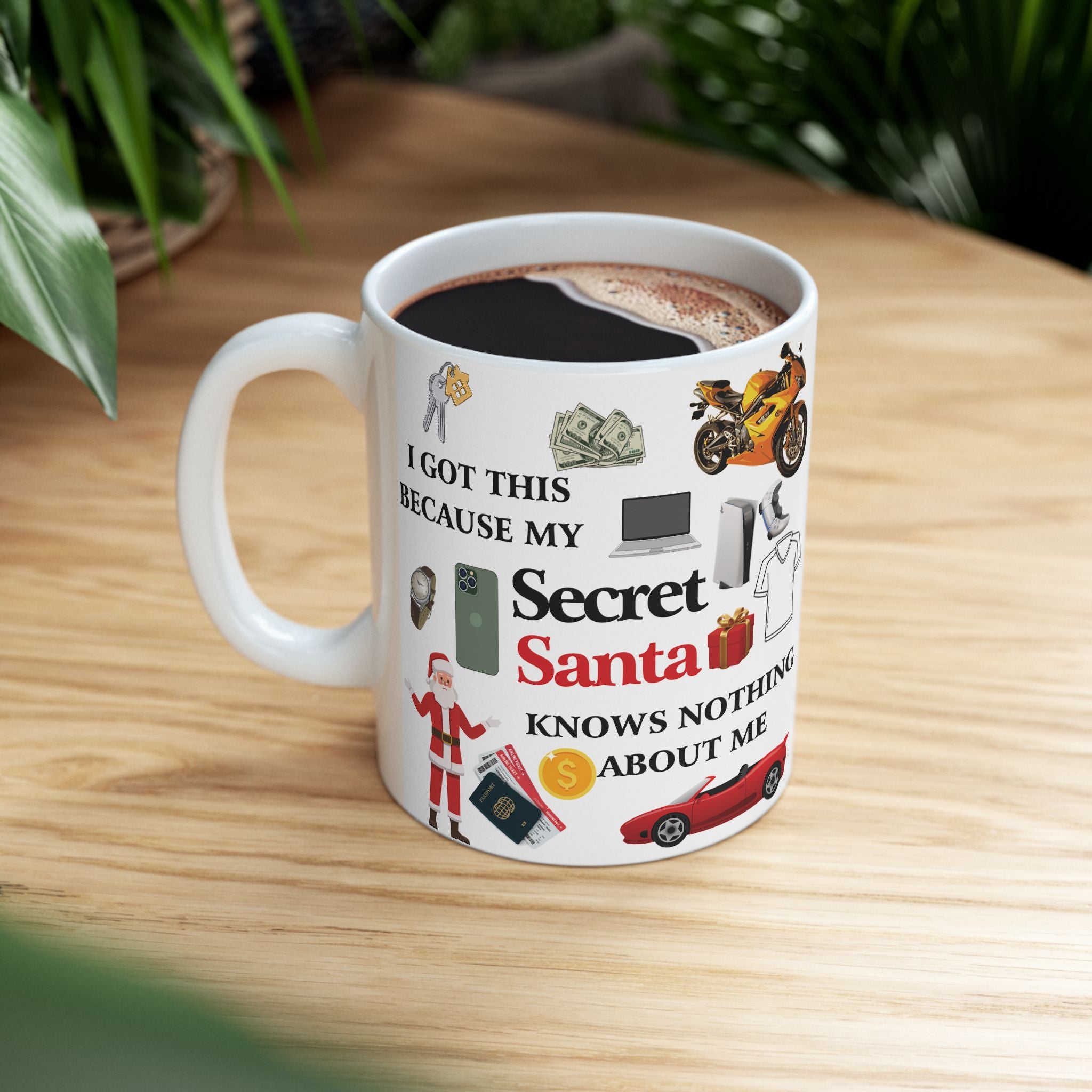 Secret Santa Gift Mug Office Christmas Mugs Funny Gift I Got This Xmas Cup Men 2027