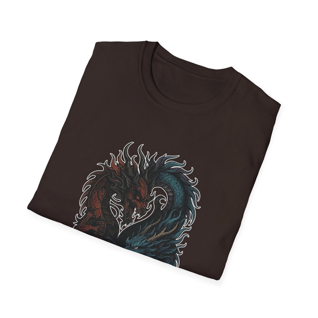 Dragon T-shirt Men Women Graphic Tee Clothing Apparel Chinese Dagon Symbol Gift