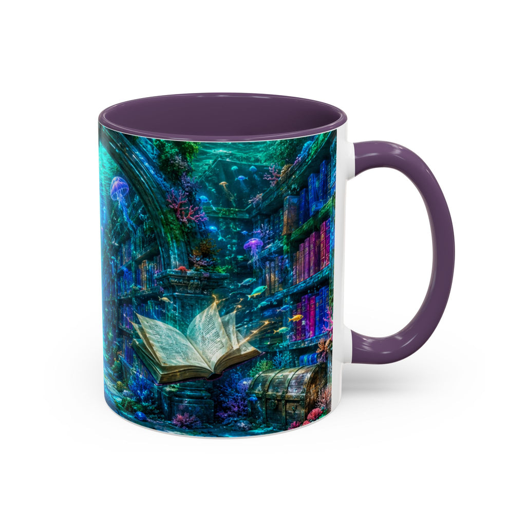 3D Library Bookshelf Mug Ceramic Book Lovers Coffee Mug Gifts Funny Accent Cup
