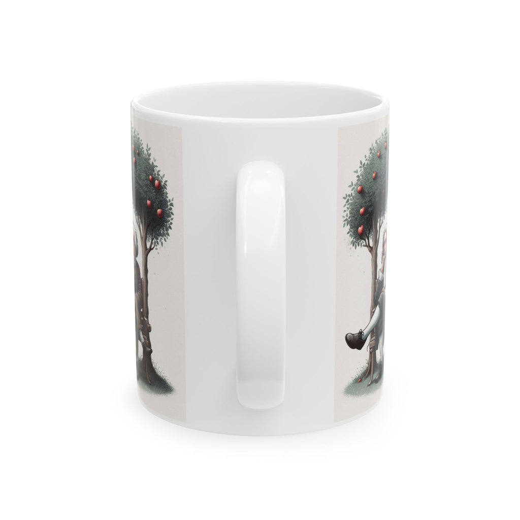 Funny Mug Albert Einstein Isaac Newton Mug Tea Coffee Cup Unique Art Mug Gift
