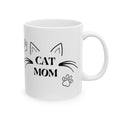 Cat Mama Mug Mom Mug Novelty Coffee Mugs Birthday Cat Lover Gifts Women Ceramic