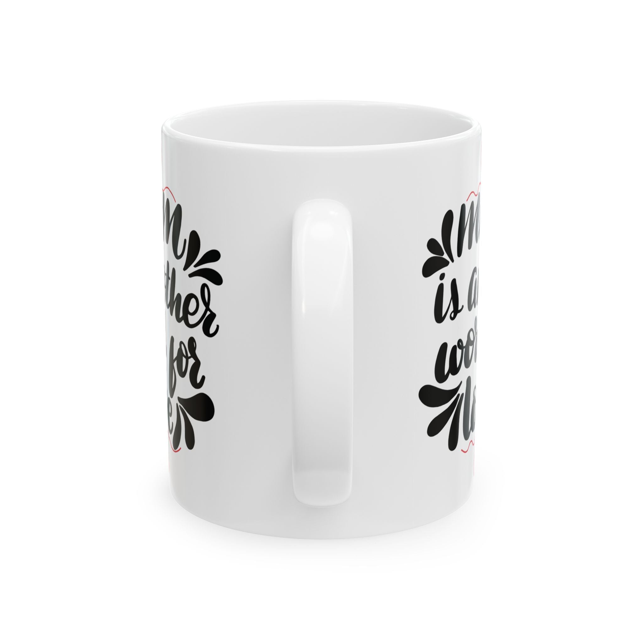 Mom Is Another Word for Love Best Gift Mother Mug Tea Coffee Customized Mug 11oz