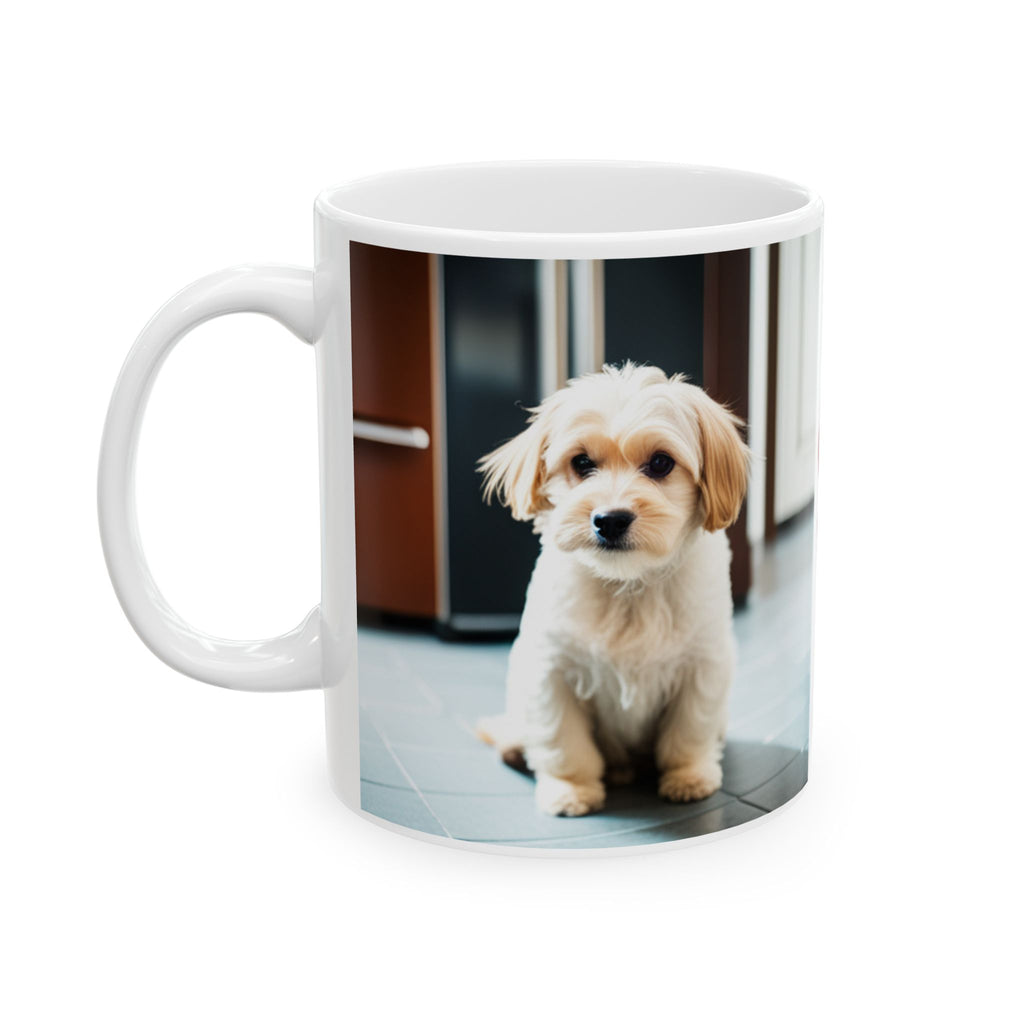 Cute Dog Doggie Sitting Best Gift Anniversary Birthday Love Coffee Mug New 11oz