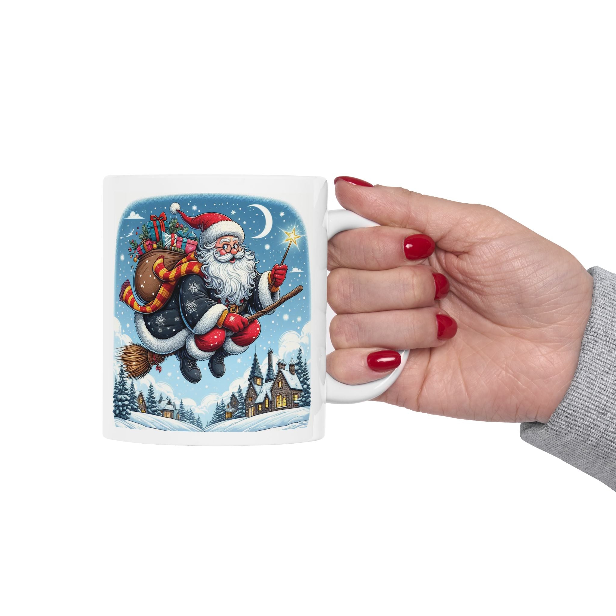 Funny Santa Claus Mug Christmas Mug Cute Ceramic Harry Potter Mug Gift Kids Cup 2027