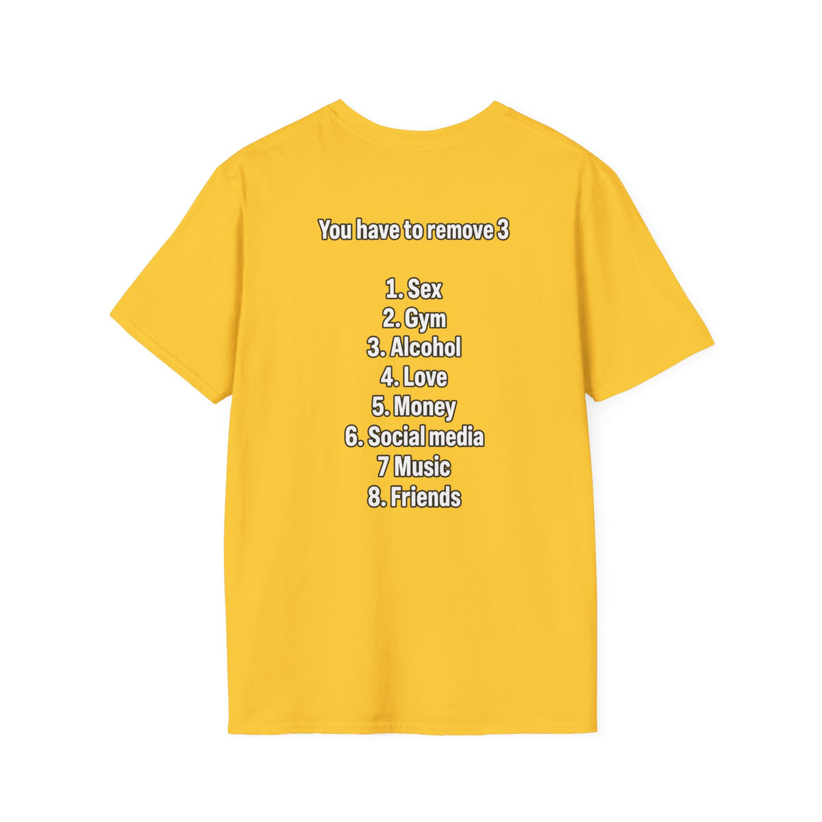 Funny Dark Humor Shirt You have to remove three Funny Office Tee Unique Gift