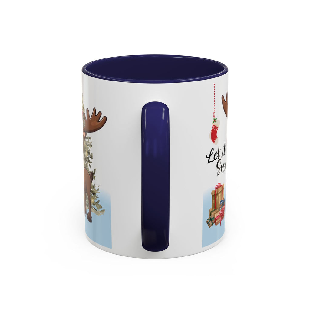 Christmas Mug Accent Funny Moose Mug Coffee Mug Cute Unique Gift Cup Travel Mug
