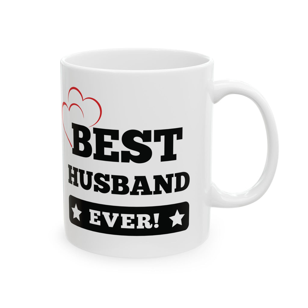 Best Husband Ever Mug with Love Funny Best Gift Wedding Customized Coffee 11oz