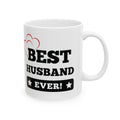 Best Husband Ever Mug with Love Funny Best Gift Wedding Customized Coffee 11oz