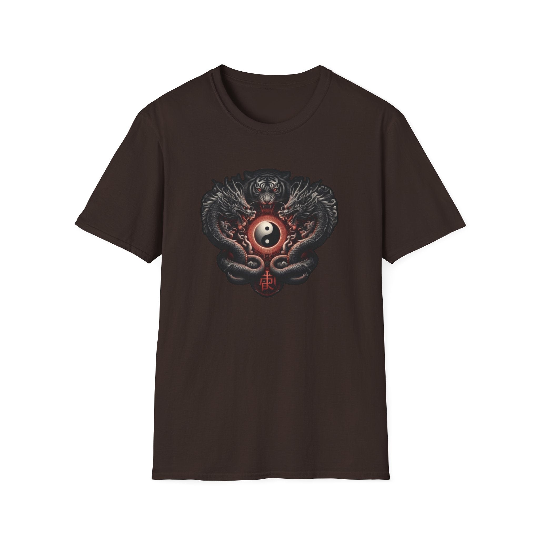 Dragon T-shirt Men Women Graphic Tee Clothing Apparel Chinese Dagon Symbol Gift