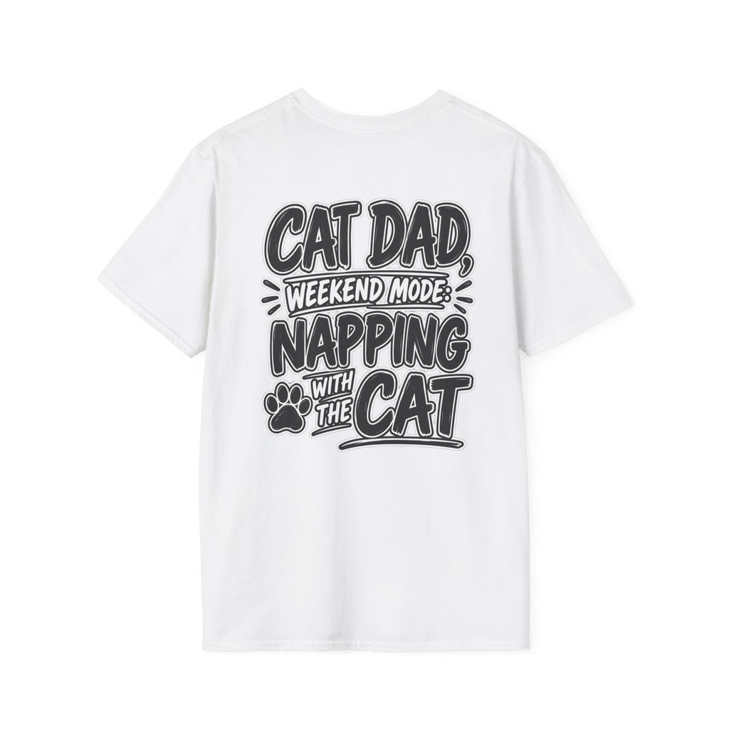 Cat Dad Shirt Pet Lover Tshirt Funny Cat Lover Graphic Tee Dark Humor Tee Unique Gift Funny Tshirt