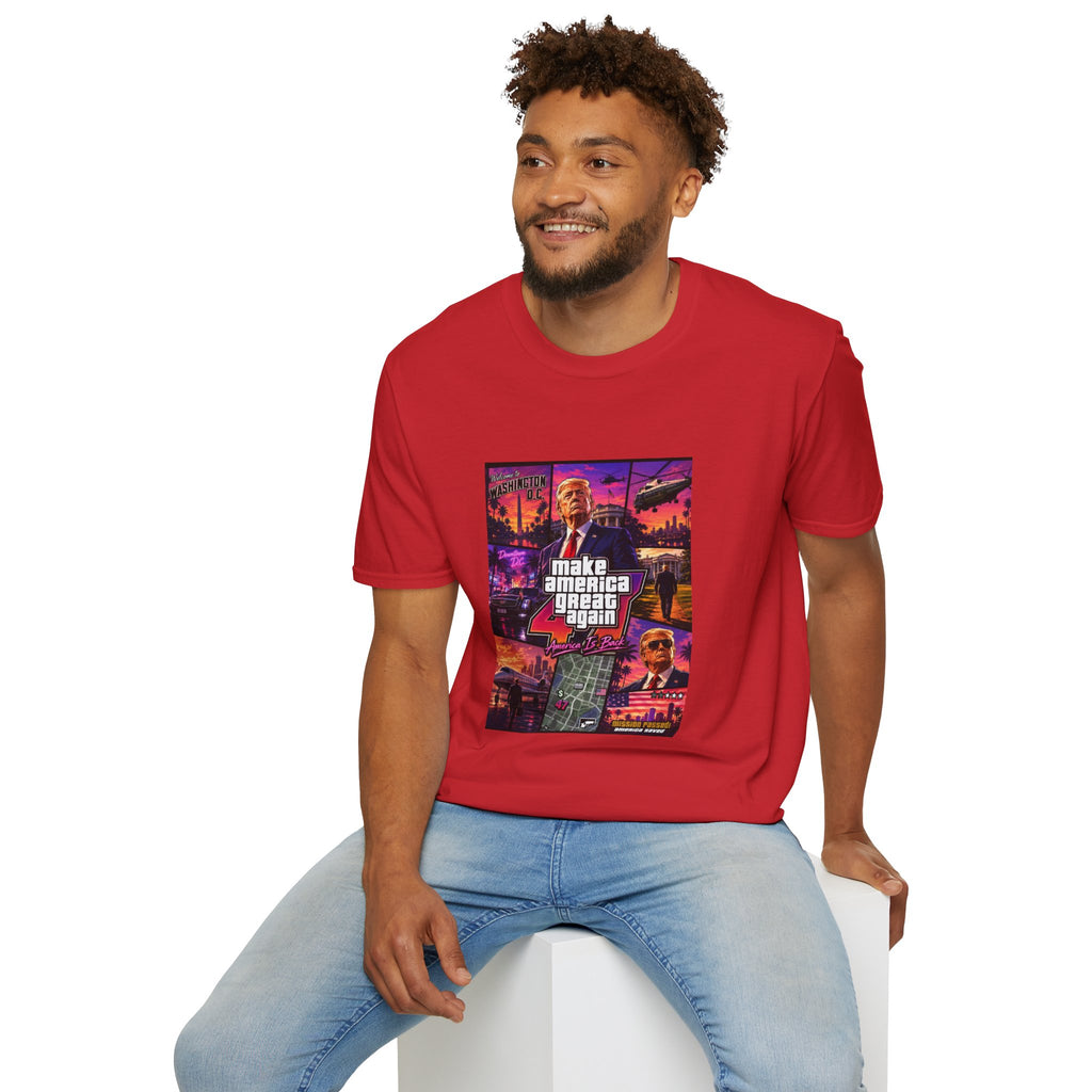 Funny Trump Make America Great Again T-Shirt Patriotic Political Trump Artwork
