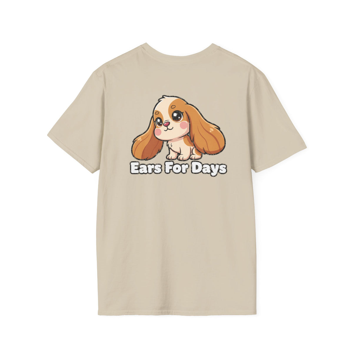 Cute Cocker Spaniel Shirt Ears For Days Funny Dog Lover Unisex Softstyle Tee Gift