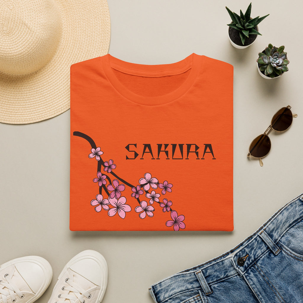 Sakura T-Shirt Japanese Art Shirt Unisex Softstyle Cherry Blossom Flower T-shirt