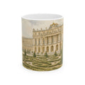 Palace of Versailles Mug Elegant Watercolor French Garden Coffee Cup Gift Ceramic Travel Mug