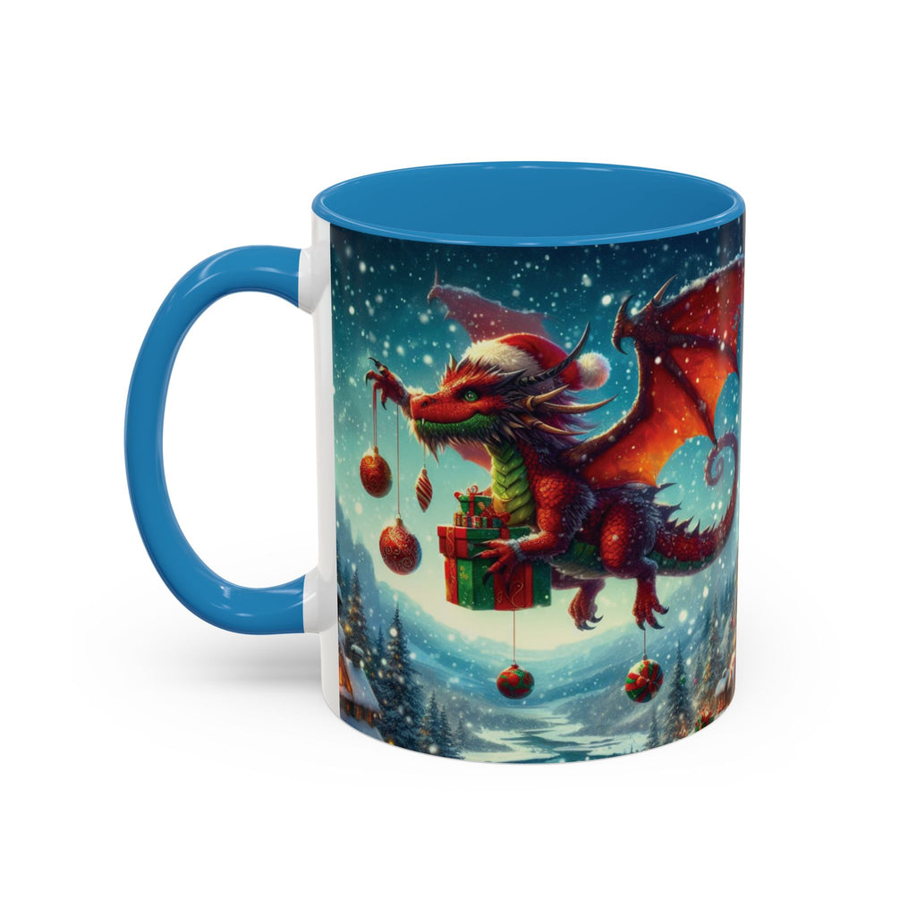 Christmas Mug Dragon Mug Santa Funny Coffee Tea Ceramic Cup New Year 2027 Gift