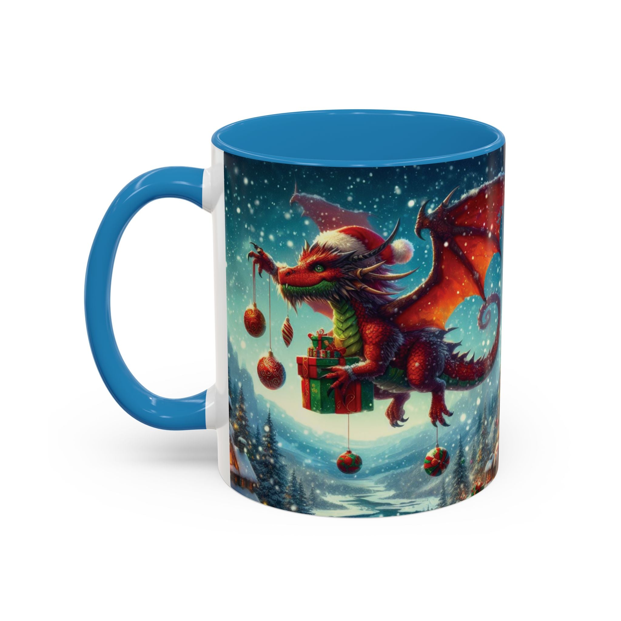 Christmas Mug Dragon Mug Santa Funny Coffee Tea Ceramic Cup New Year 2027 Gift