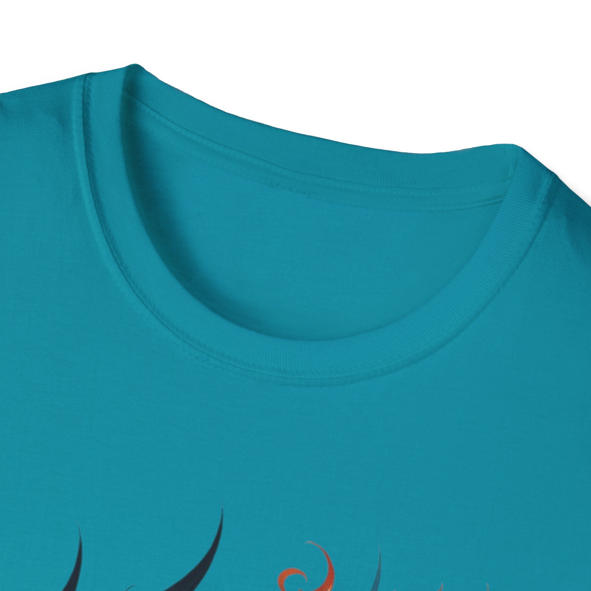 Dragon T-shirt Mens Graphic Tee Clothing Apparel Chinese Symbol Unisex Softstyle