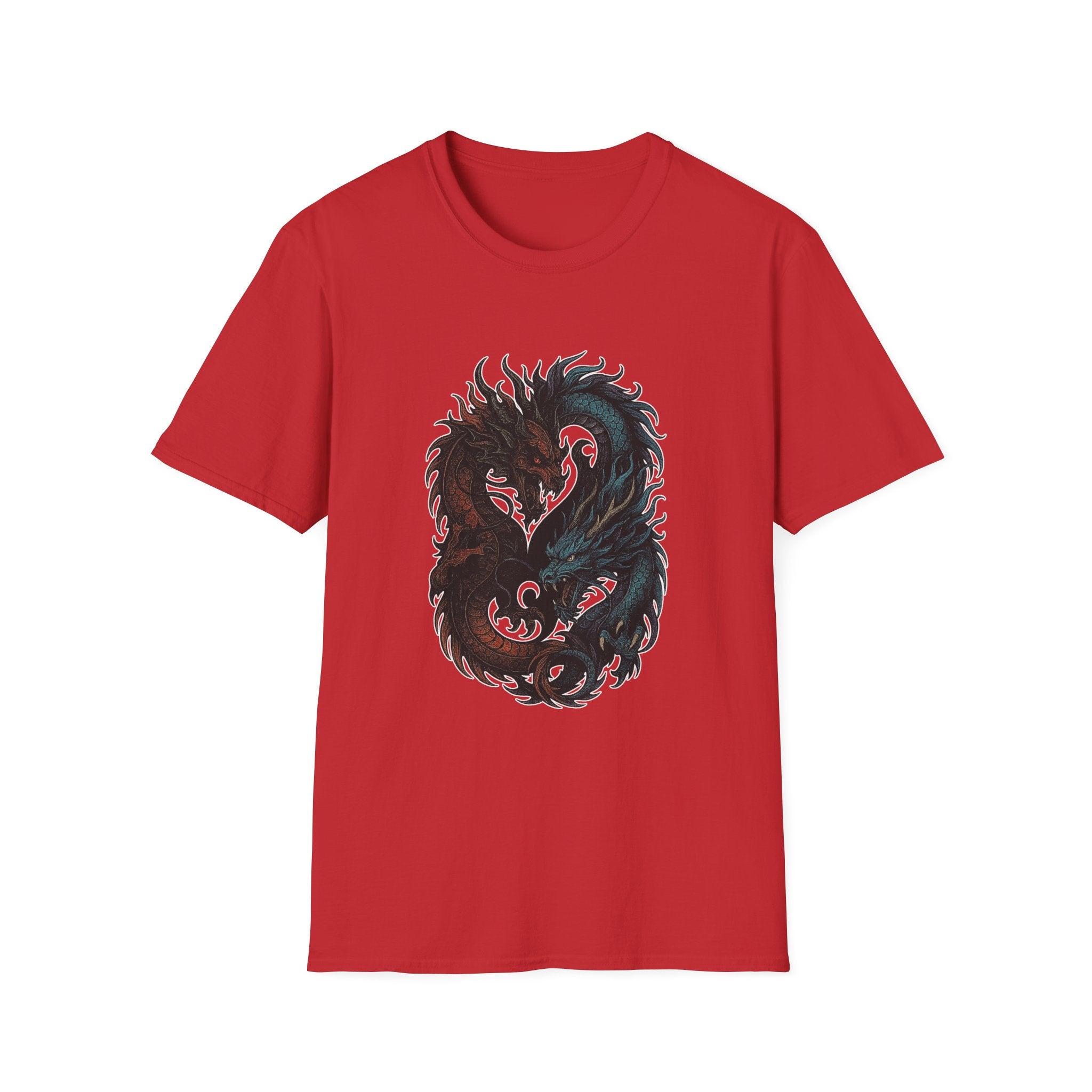 Dragon T-shirt Men Women Graphic Tee Clothing Apparel Chinese Dagon Symbol Gift