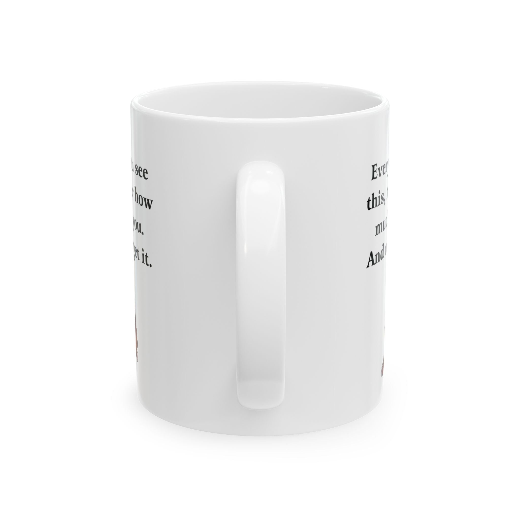 Cute Love Mug Tea Coffee Cup Ceramic Mug Unique Best Gift for Wife Husband Bf Gf