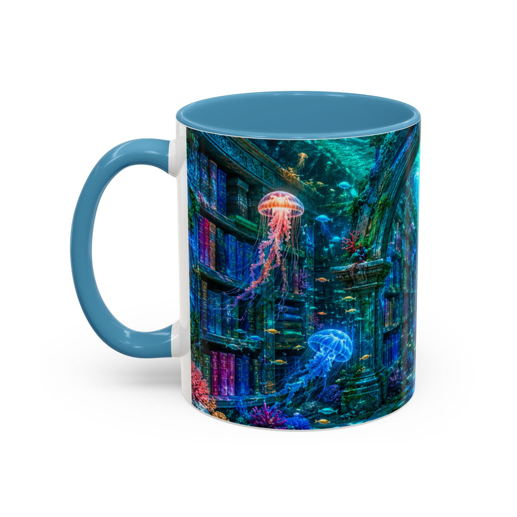 3D Library Bookshelf Mug Ceramic Book Lovers Coffee Mug Gifts Funny Accent Cup