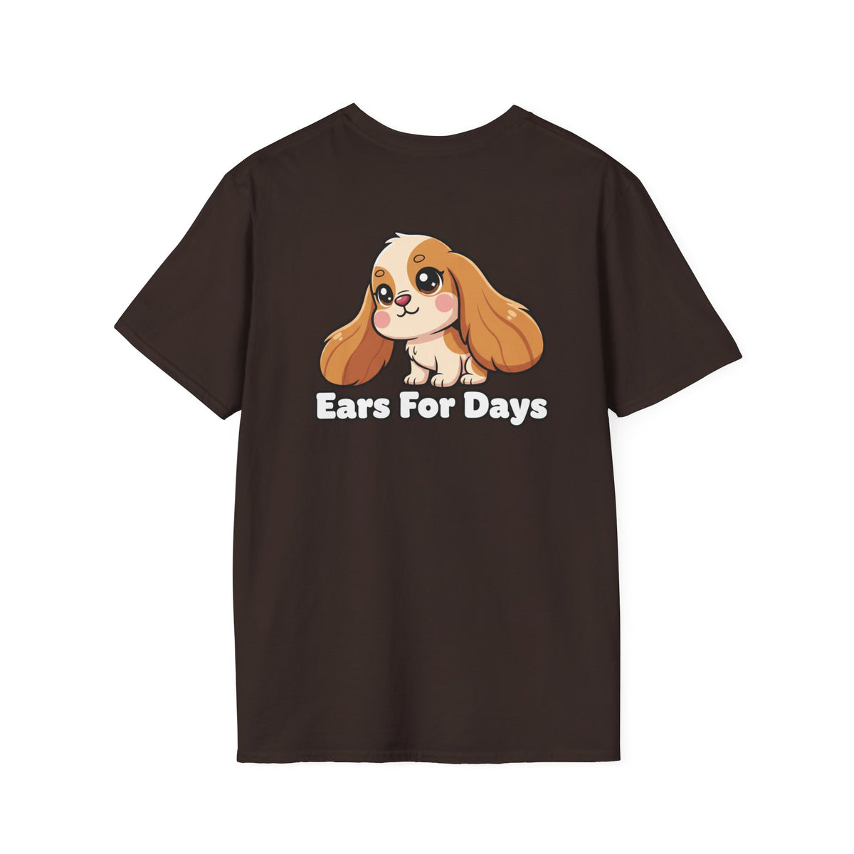 Cute Cocker Spaniel Shirt Ears For Days Funny Dog Lover Unisex Softstyle Tee Gift