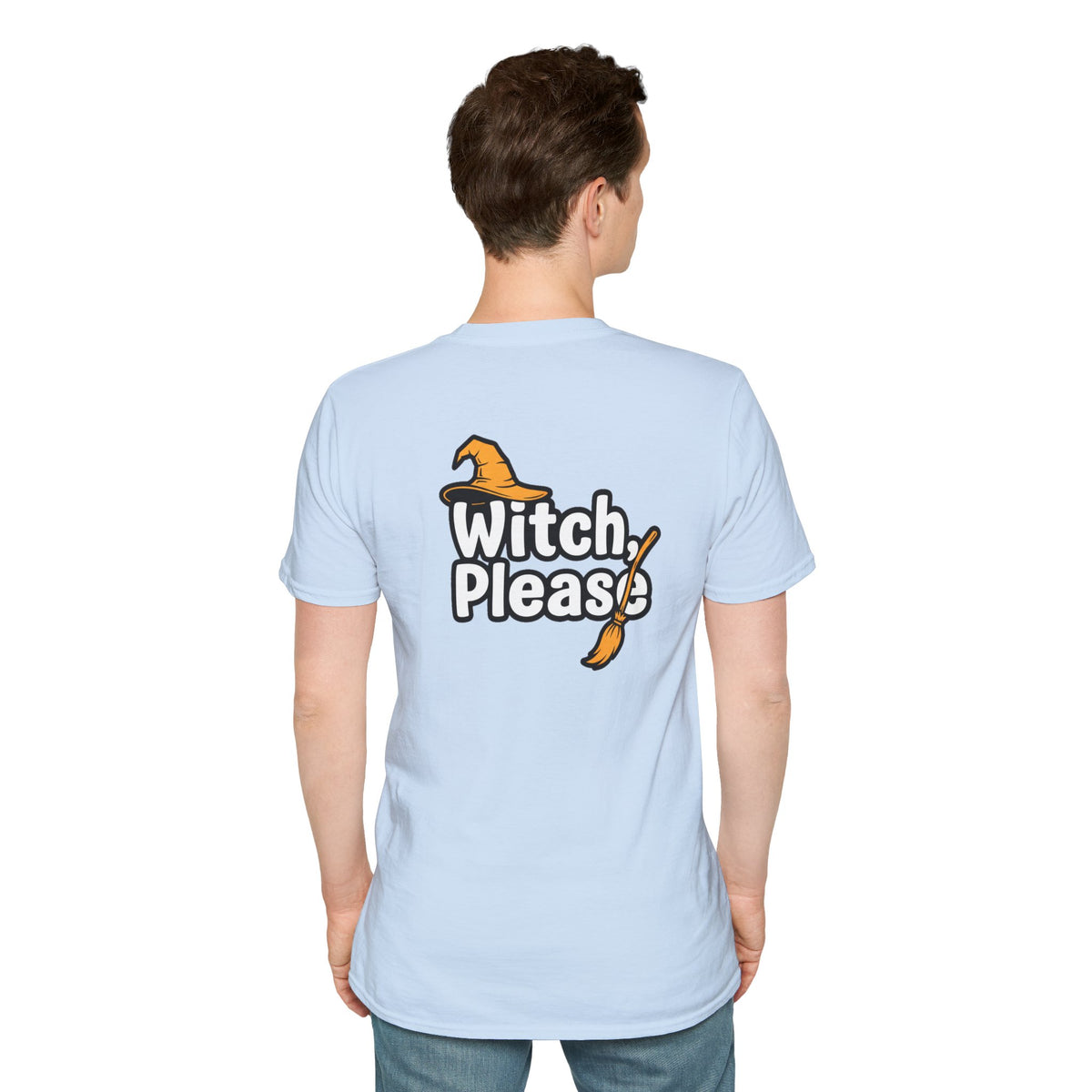Dark Humor Halloween Shirt Witch Please Funny Sarcastic Witchy Unisex Softstyle Tee Adult Halloween Gift