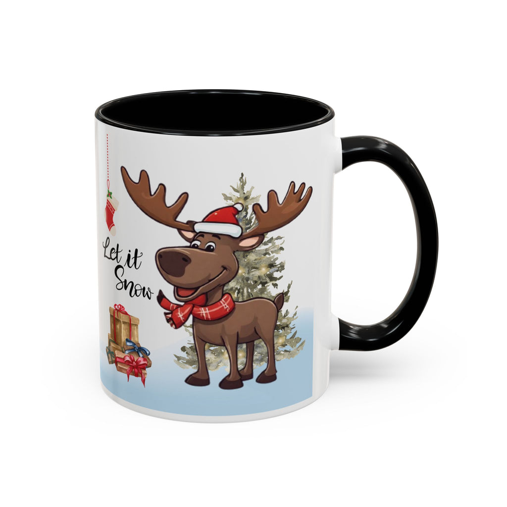 Christmas Mug Accent Funny Moose Mug Coffee Mug Cute Unique Gift Cup Travel Mug