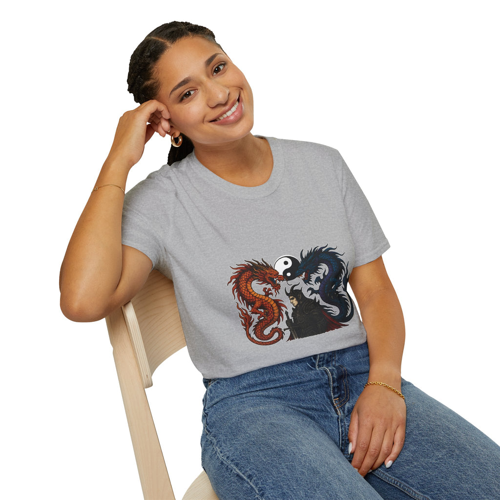 Dragon T-shirt Men Women Graphic Tee Clothing Apparel Chinese Dagon Symbol Gift