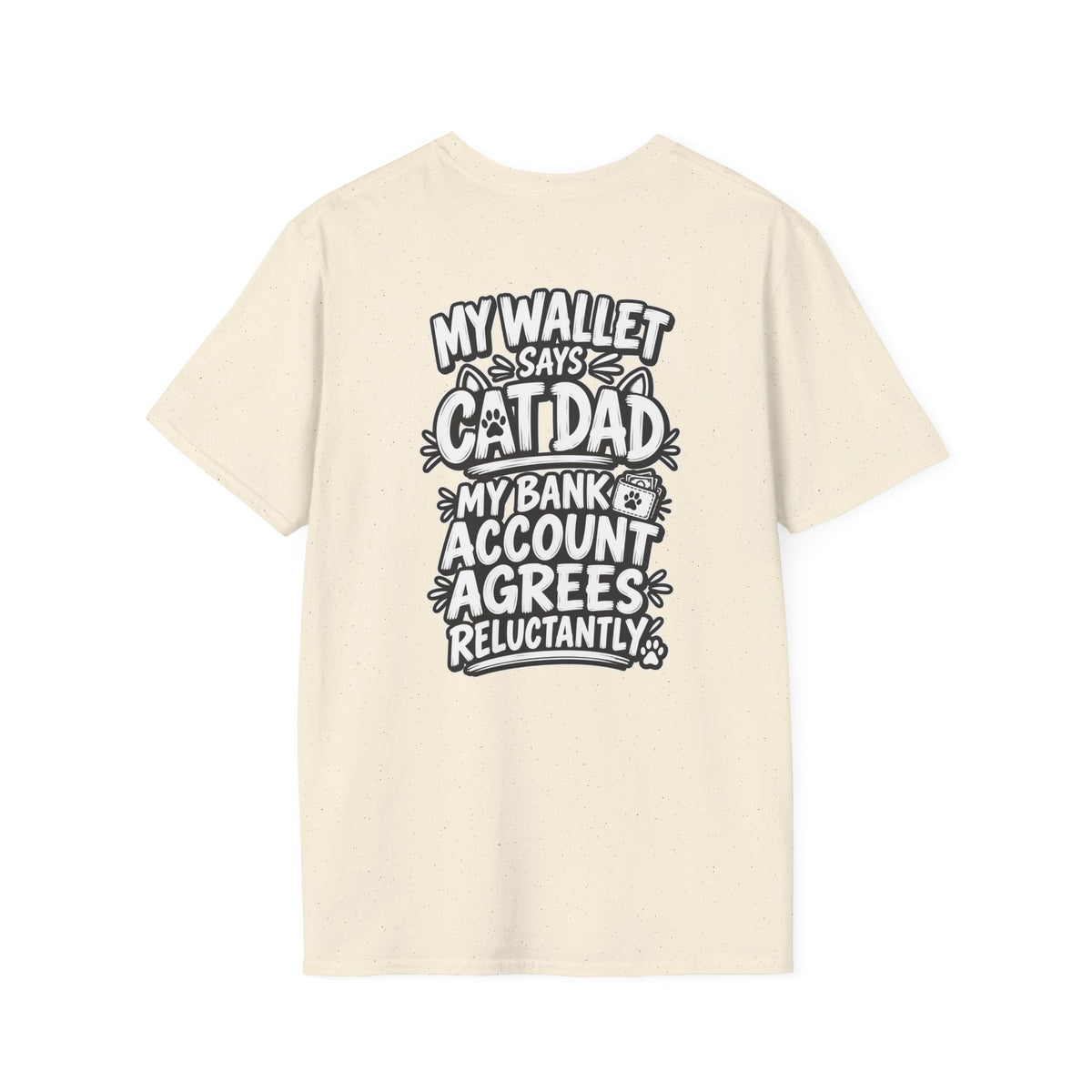 Cat Dad Shirt Pet Lover Tshirt Funny Cat Lover Graphic Tee Dark Humor Tee Unique Gift Funny Tshirt