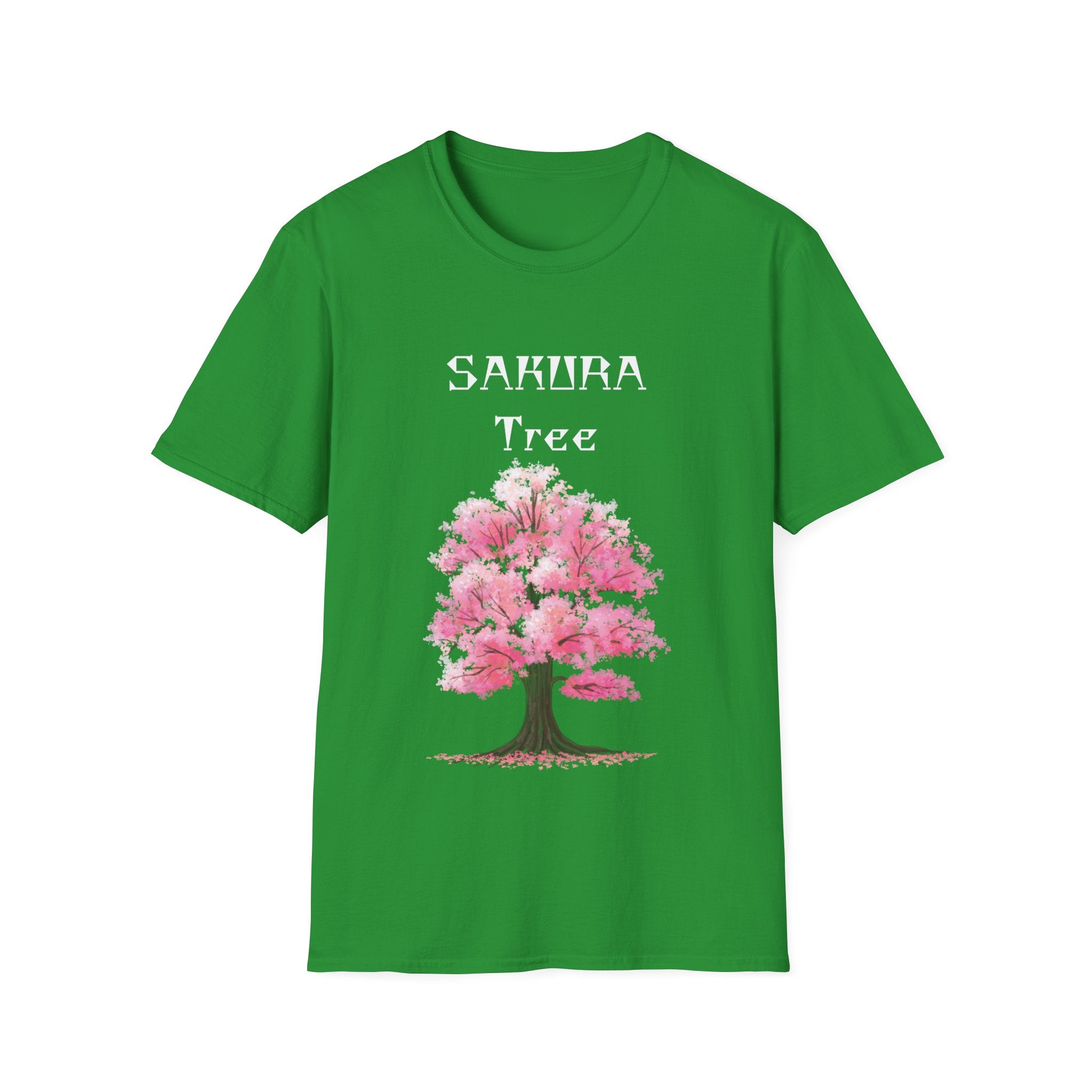 Sakura T-Shirt Japanese Art Shirt Unisex Softstyle Cherry Blossom Flower T-shirt