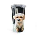 Funny Cute Dog Doggie Best Animal Lover Coffee Travel Stainles Gift Tumbler 20oz